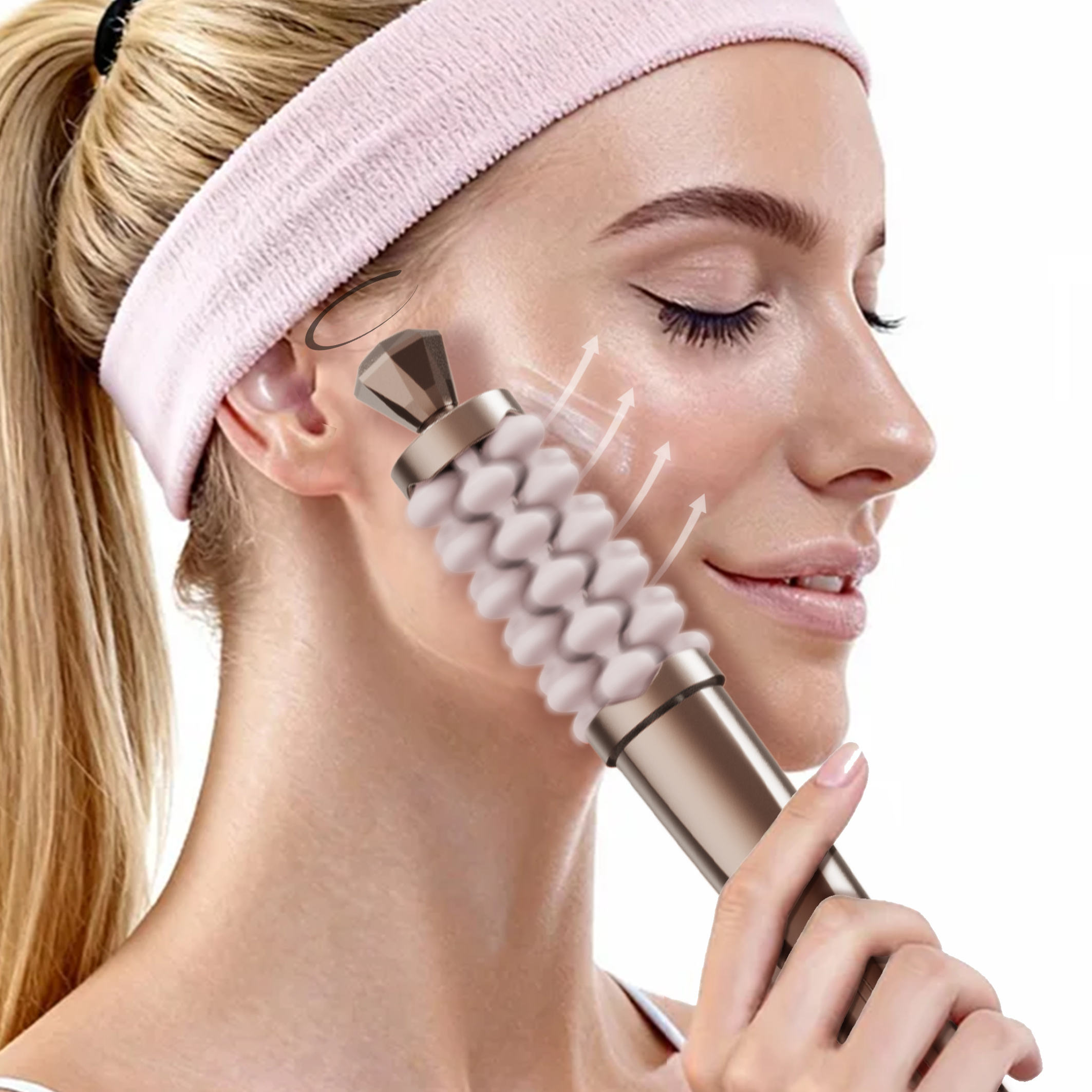 Luxury Skincare For Health - Bastão Massageador Facial de Luxo para