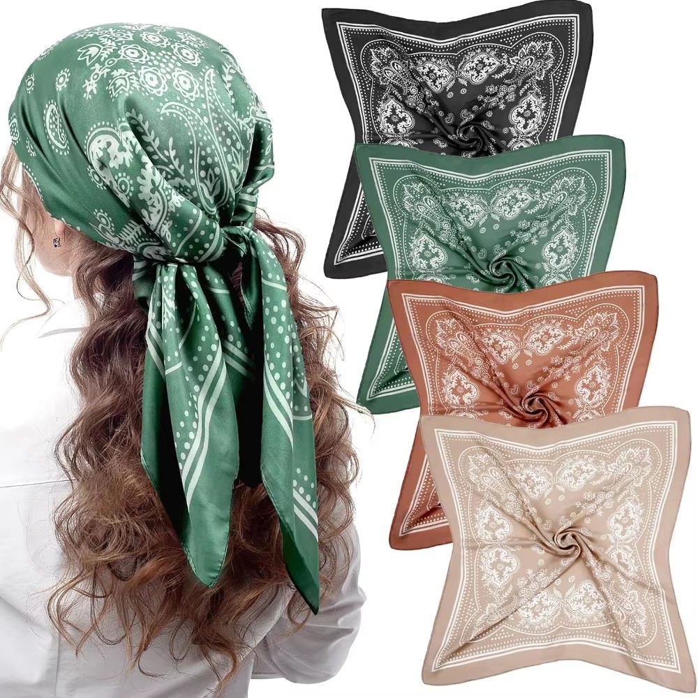 Marca de luxo seda quadrado pa - Luxury Skincare Headband avaliação e preço